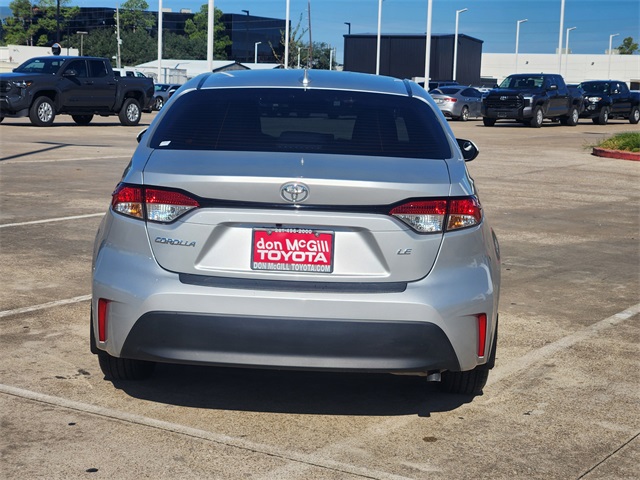 2025 Toyota Corolla LE Silver at Toyota of Victoria