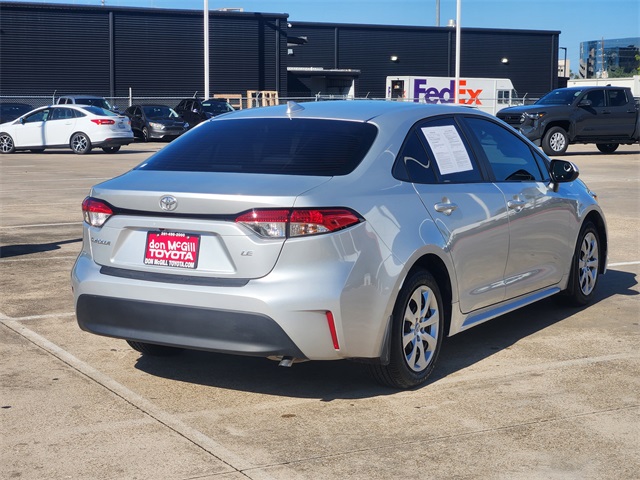 2025 Toyota Corolla LE Silver at Toyota of Victoria