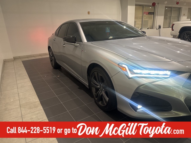 2022 Acura TLX A-Spec Package Gray at Westside Lexus