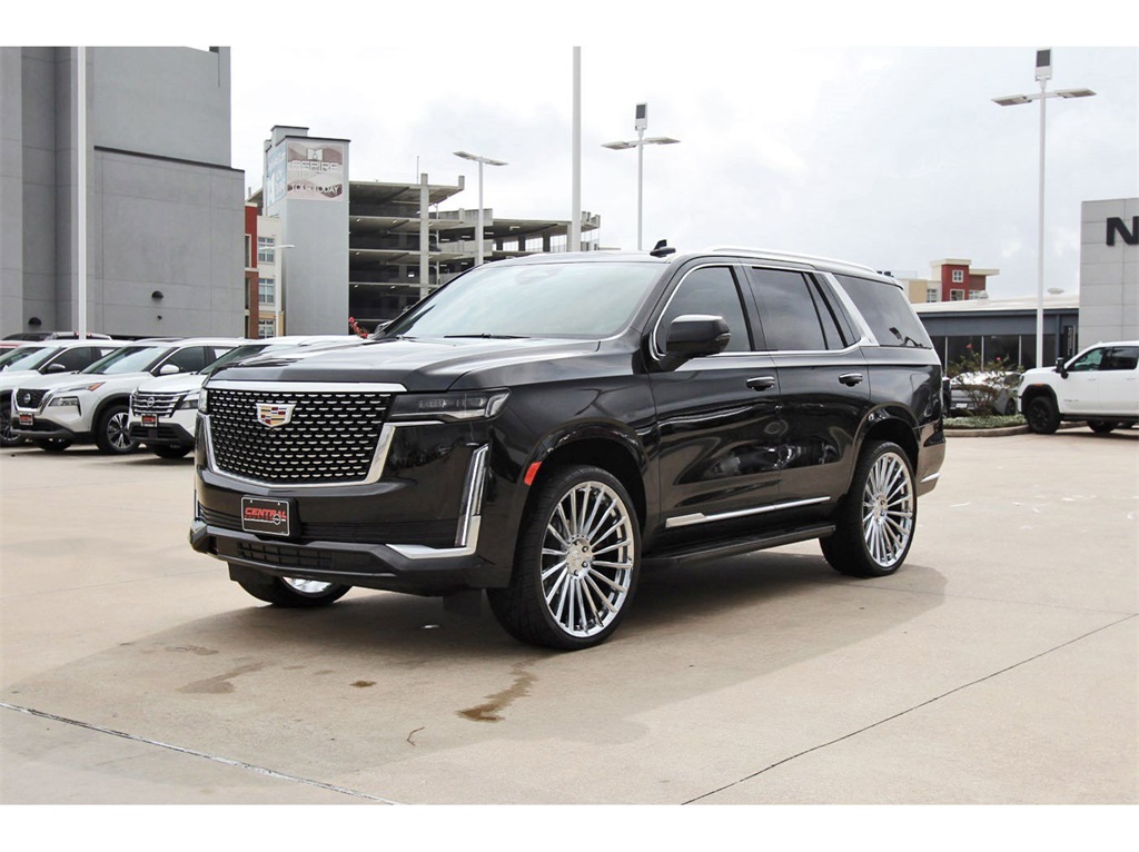 2024 Cadillac Escalade Premium Luxury Black at Central Houston Nissan