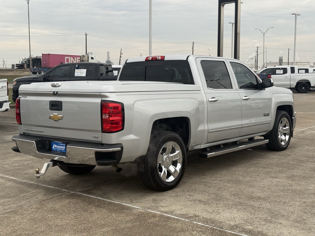 2015 Chevrolet Silverado 1500 LTZ Silver at Classic Chevrolet Galveston
