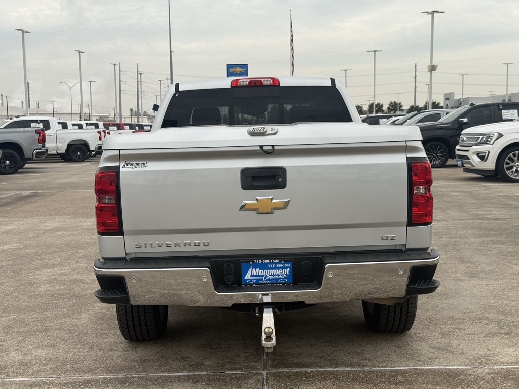 2015 Chevrolet Silverado 1500 LTZ Silver at Classic Chevrolet Galveston