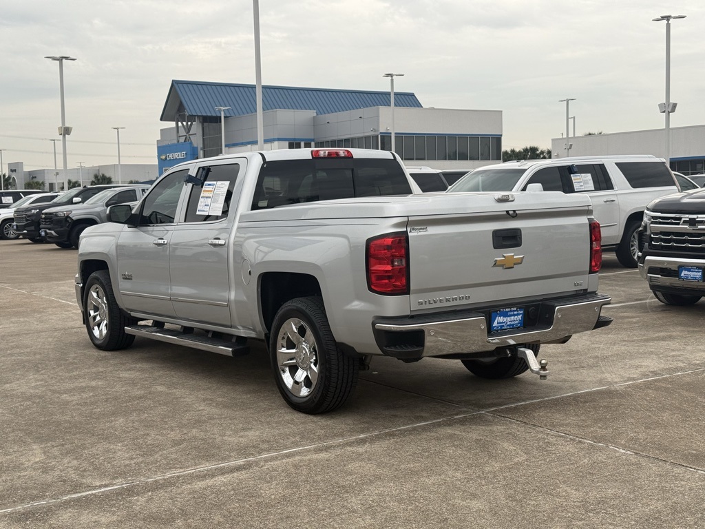 2015 Chevrolet Silverado 1500 LTZ Silver at Classic Chevrolet Galveston