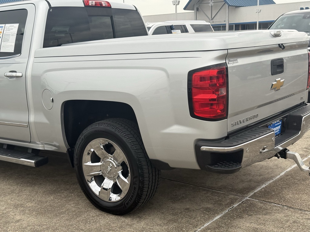 2015 Chevrolet Silverado 1500 LTZ Silver at Classic Chevrolet Galveston