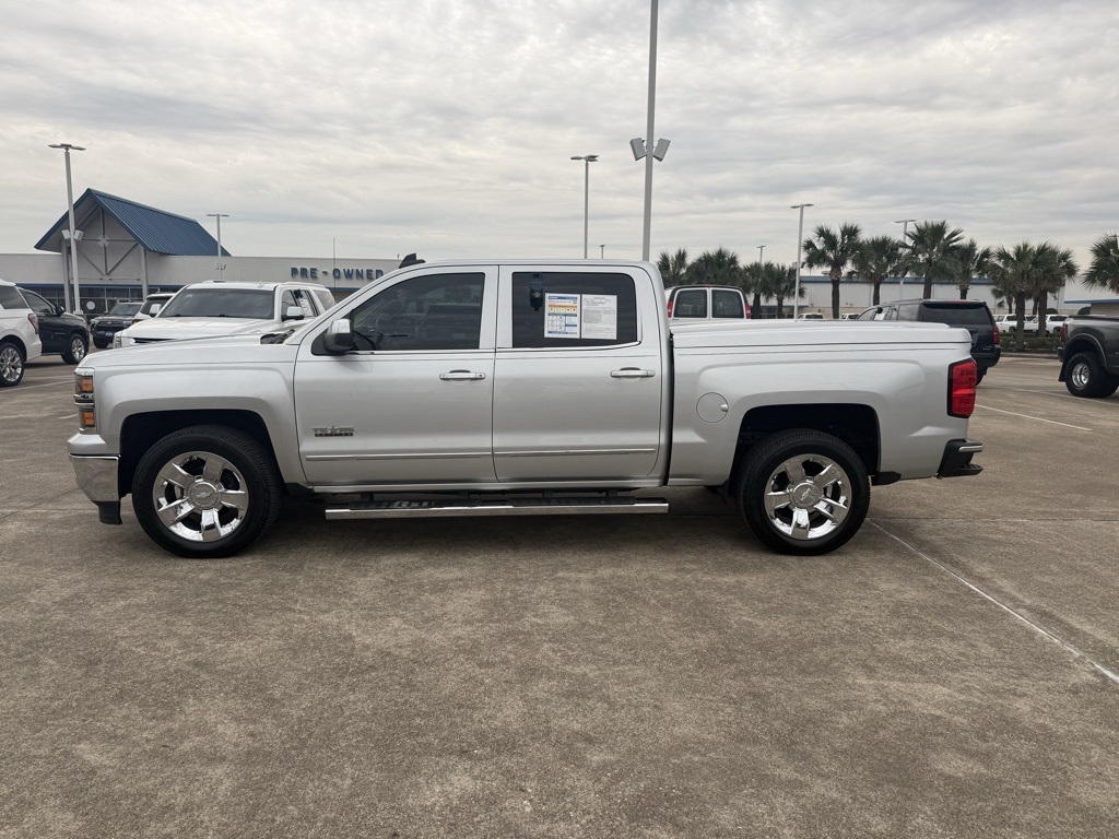 2015 Chevrolet Silverado 1500 LTZ Silver at Classic Chevrolet Galveston