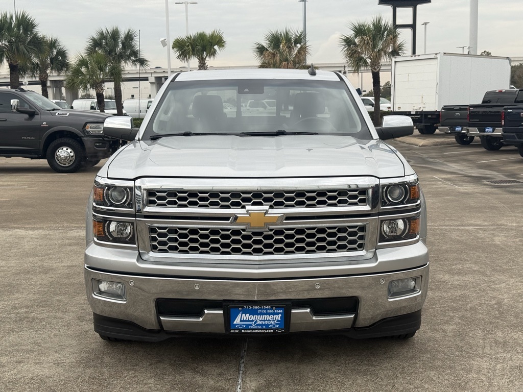 2015 Chevrolet Silverado 1500 LTZ Silver at Classic Chevrolet Galveston