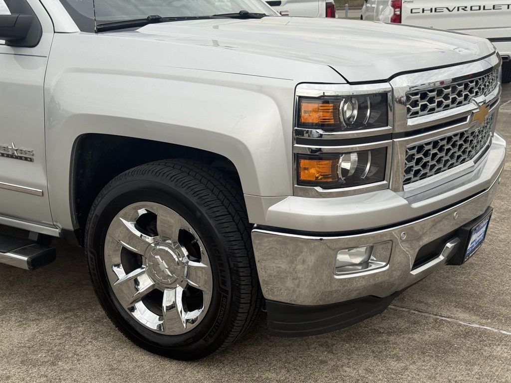 2015 Chevrolet Silverado 1500 LTZ Silver at Classic Chevrolet Galveston