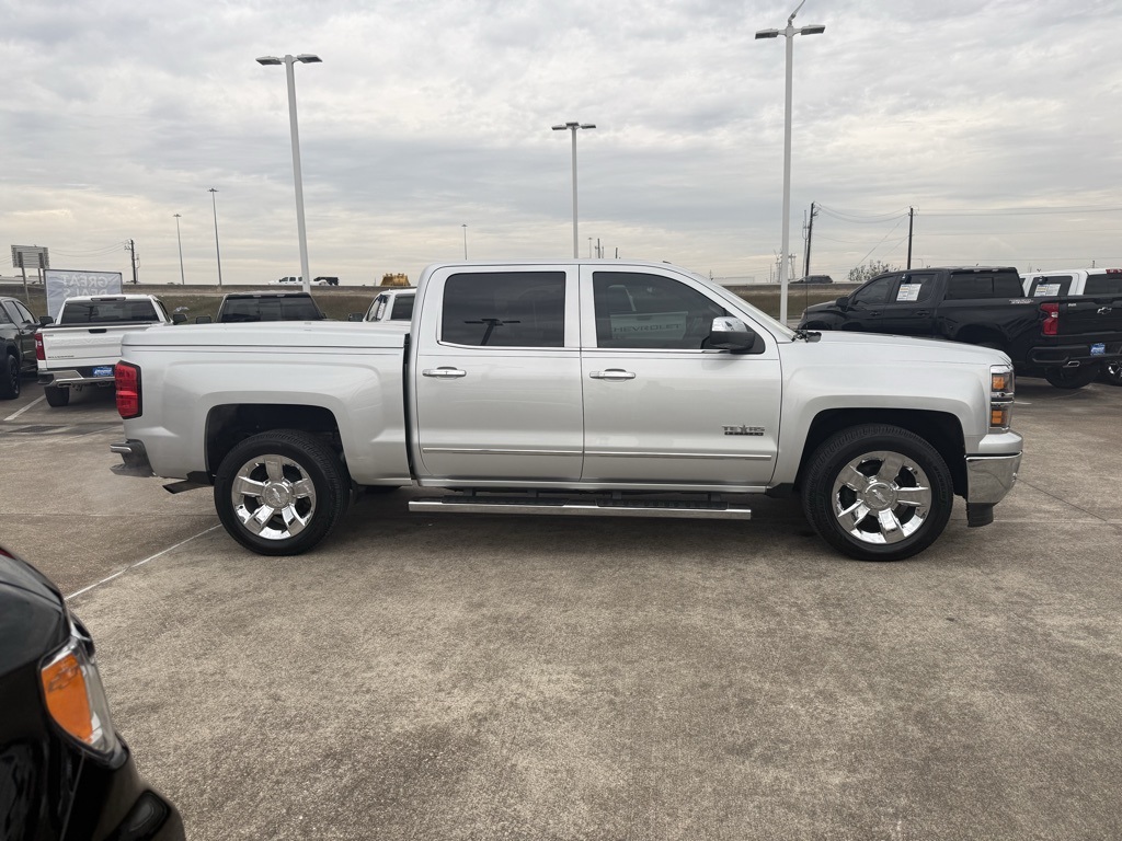 2015 Chevrolet Silverado 1500 LTZ Silver at Classic Chevrolet Galveston