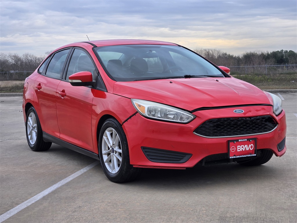 2016 Ford Focus SE Red at Durrett Motor Company