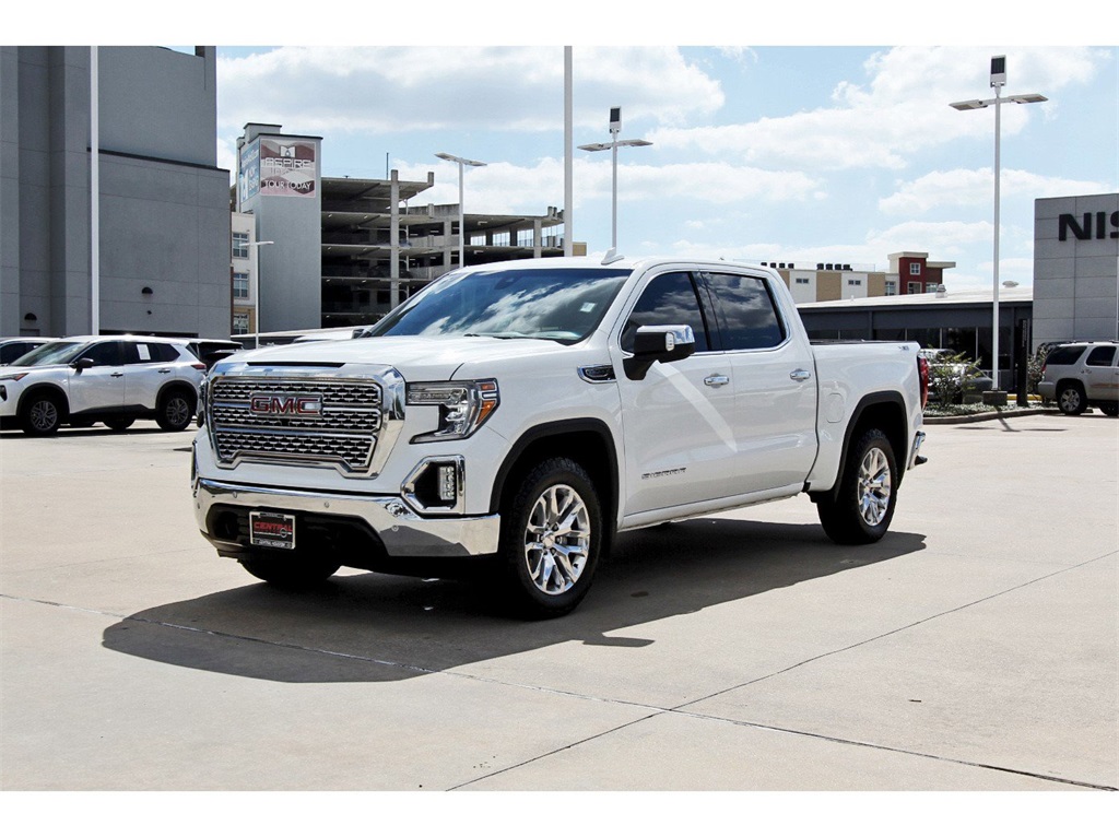 2021 GMC Sierra 1500 SLT White at AutoSavvy Houston Northwest