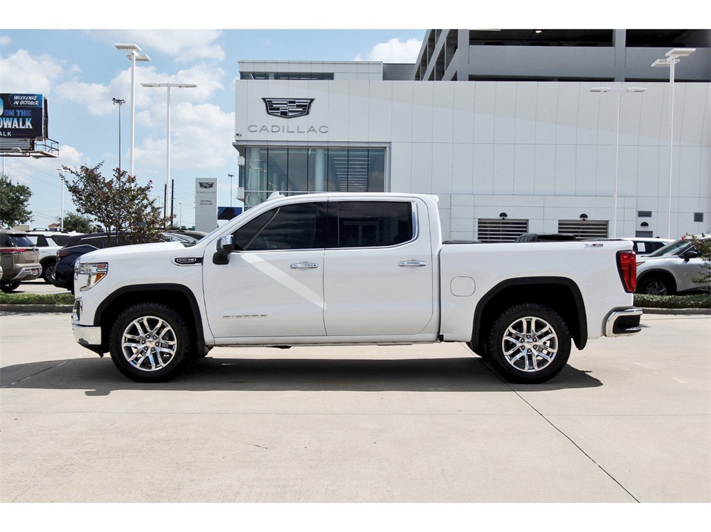 2021 GMC Sierra 1500 SLT White at AutoSavvy Houston Northwest