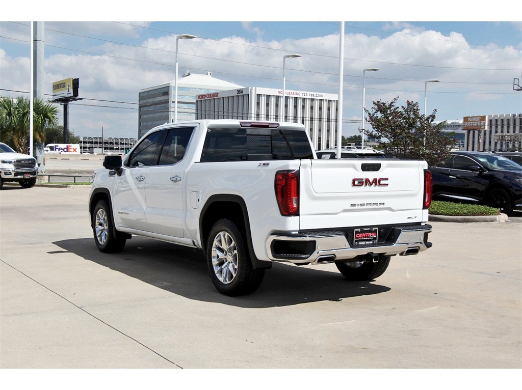 2021 GMC Sierra 1500 SLT White at AutoSavvy Houston Northwest