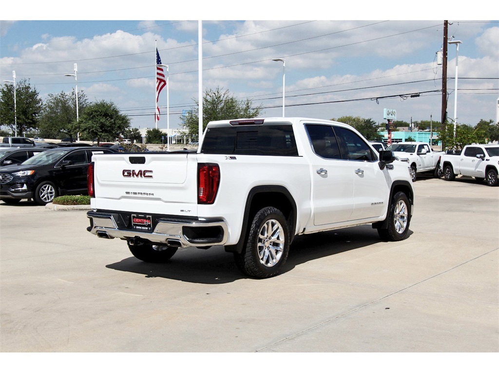 2021 GMC Sierra 1500 SLT White at AutoSavvy Houston Northwest