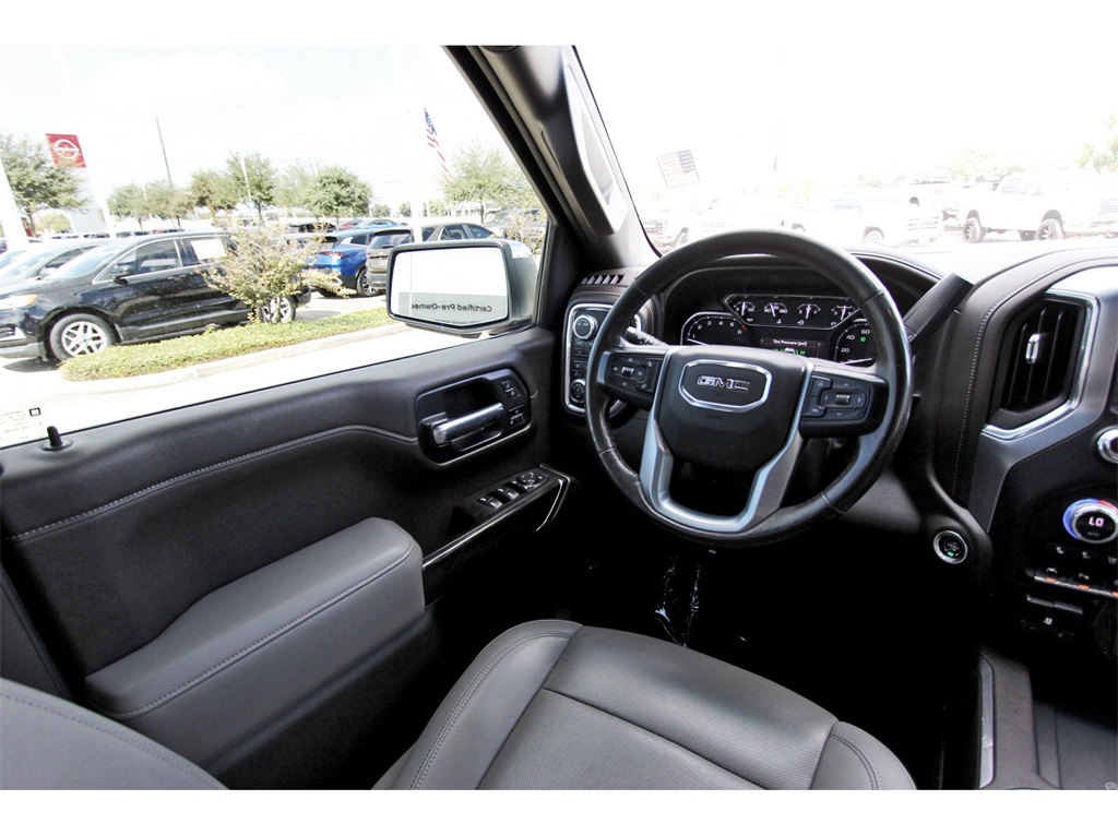 2021 GMC Sierra 1500 SLT White at AutoSavvy Houston Northwest