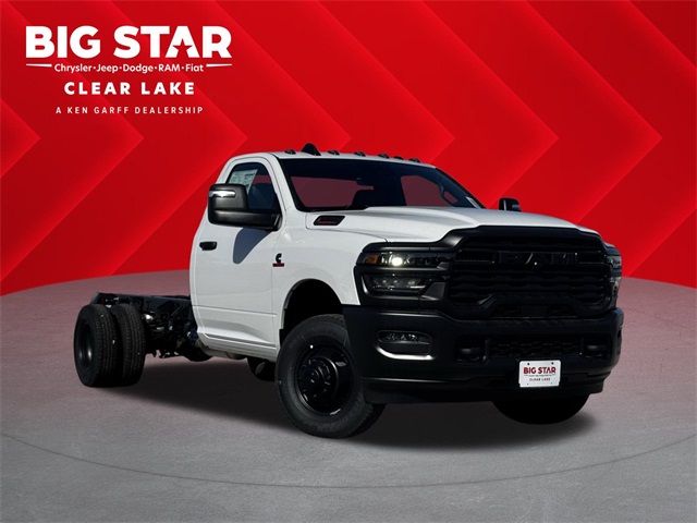 2026 Ram 3500 Tradesman White at Mac Haik CDJR North Houston