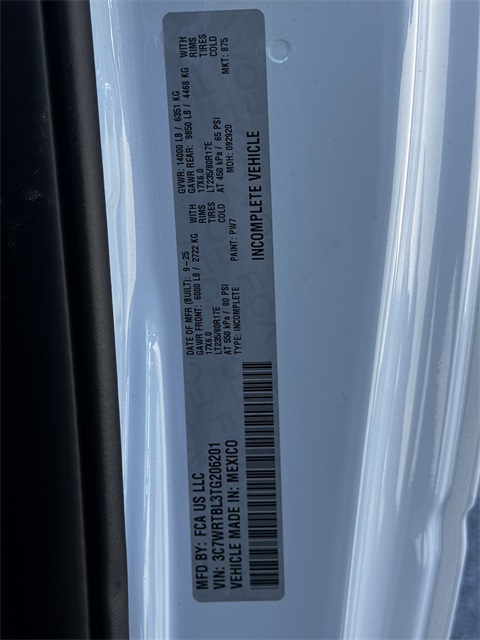 2026 Ram 3500 Tradesman White at Mac Haik CDJR North Houston