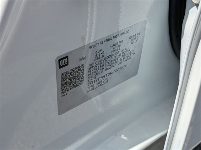 2024 Chevrolet Malibu LS White at Superior Honda