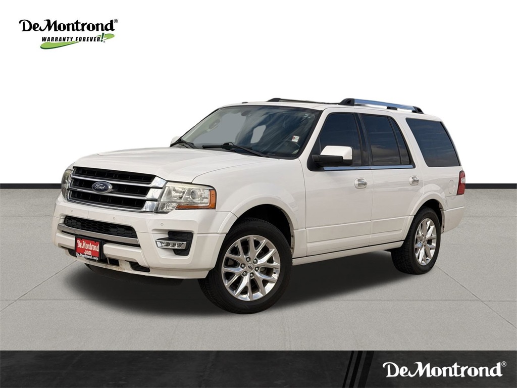 2015 Ford Expedition Limited White at Bravo Nissan