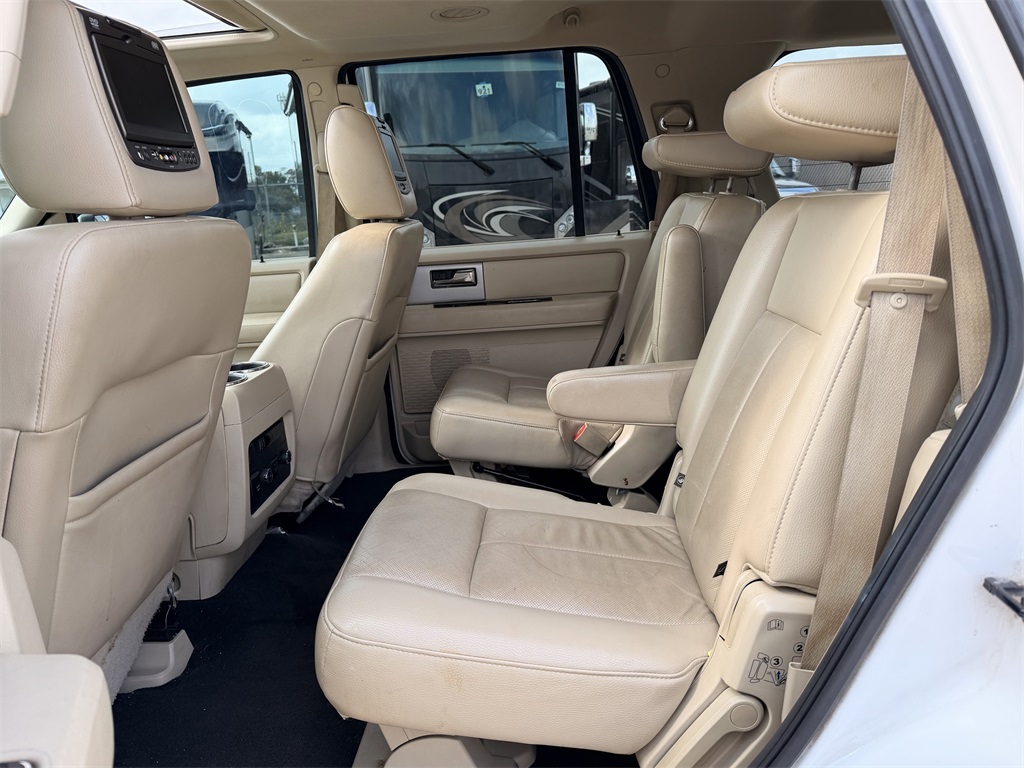 2015 Ford Expedition Limited White at Bravo Nissan