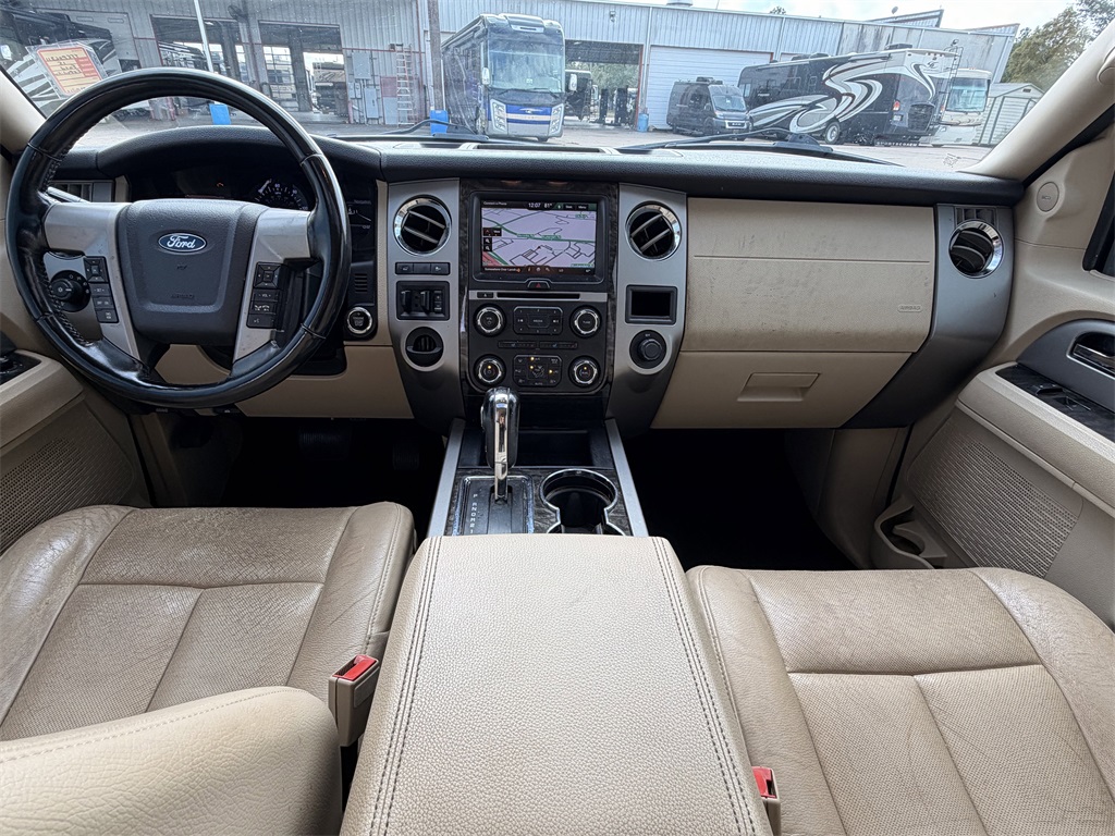 2015 Ford Expedition Limited White at Bravo Nissan