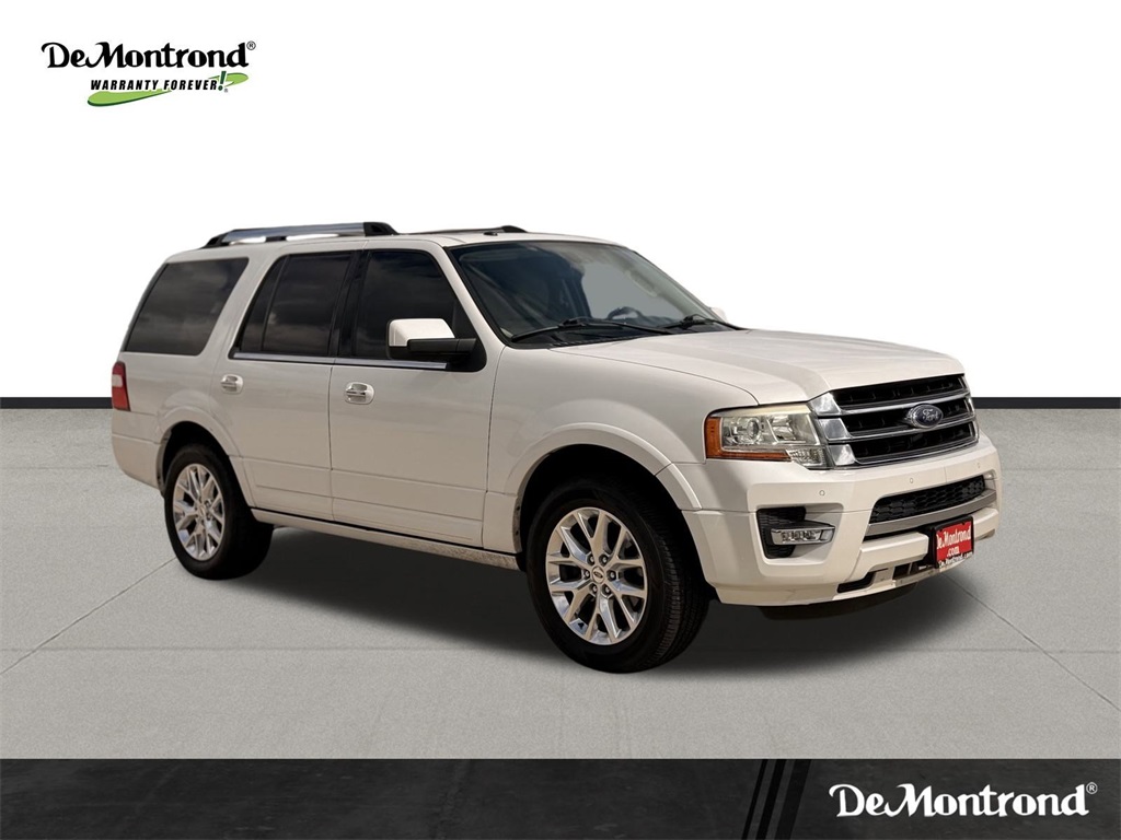 2015 Ford Expedition Limited White at Bravo Nissan