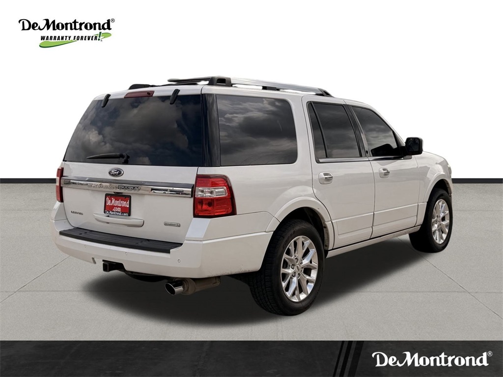 2015 Ford Expedition Limited White at Bravo Nissan