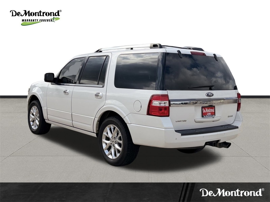 2015 Ford Expedition Limited White at Bravo Nissan