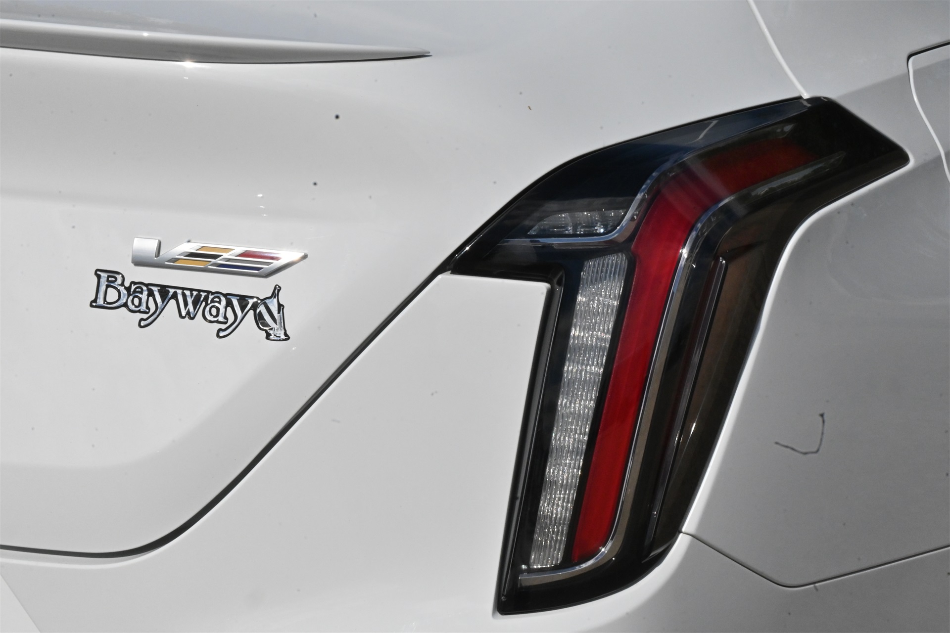 2023 Cadillac CT4 V-Series White at AutoSavvy Houston Southwest