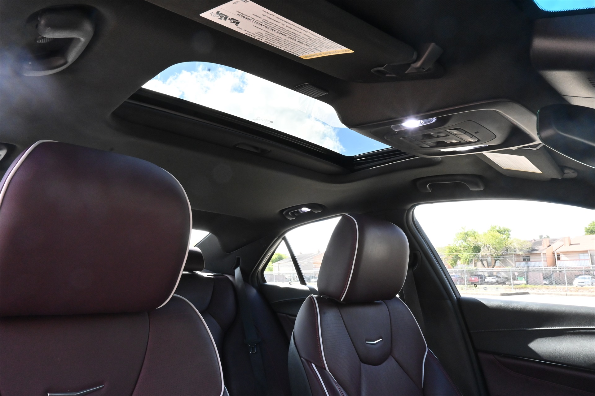 2023 Cadillac CT4 V-Series White at AutoSavvy Houston Southwest