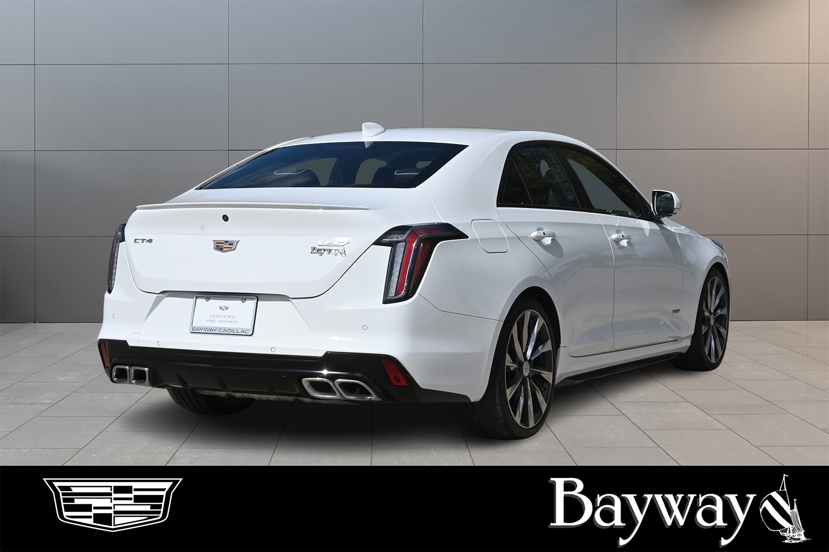 2023 Cadillac CT4 V-Series White at AutoSavvy Houston Southwest