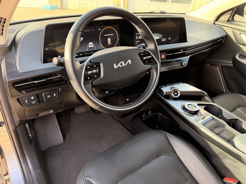 2023 Kia EV6 Wind Gray at DeMontrond Automotive Group