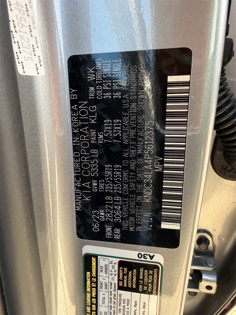 2023 Kia EV6 Wind Gray at DeMontrond Automotive Group