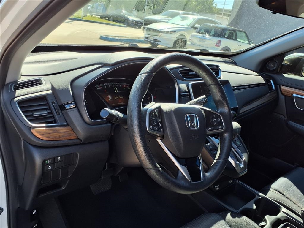 2021 Honda CR-V EX White at Texan Dodge Chrysler Jeep Ram