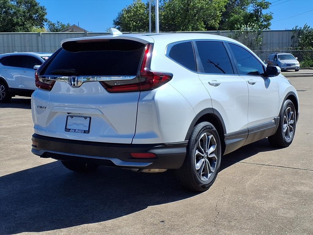 2021 Honda CR-V EX White at Texan Dodge Chrysler Jeep Ram