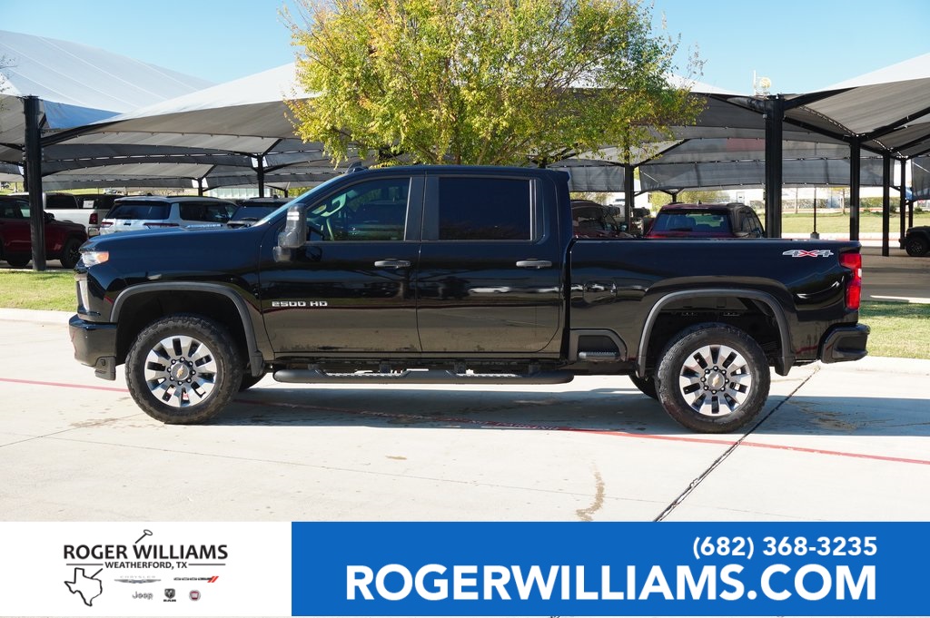 Used Car 2022 Chevrolet Silverado 2500hd  Custom For Sale Under $50,000 In Weatherford, Texas