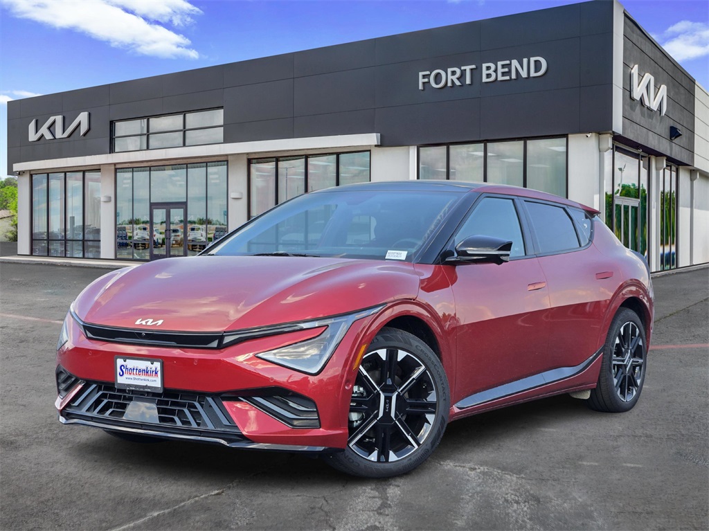 2025 Kia EV6 GT-Line Red at Shottenkirk Kia Fort Bend