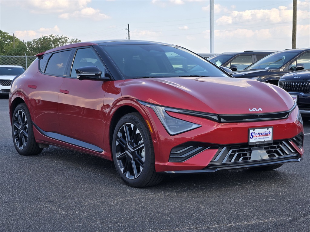 2025 Kia EV6 GT-Line Red at Shottenkirk Kia Fort Bend