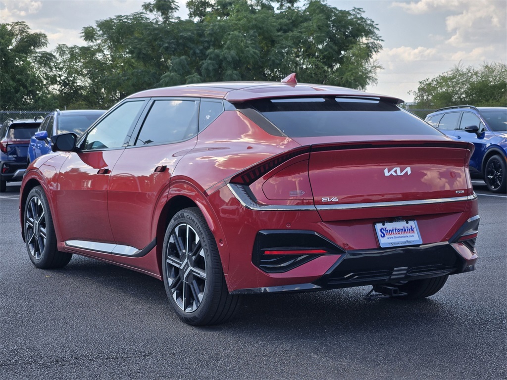 2025 Kia EV6 GT-Line Red at Shottenkirk Kia Fort Bend