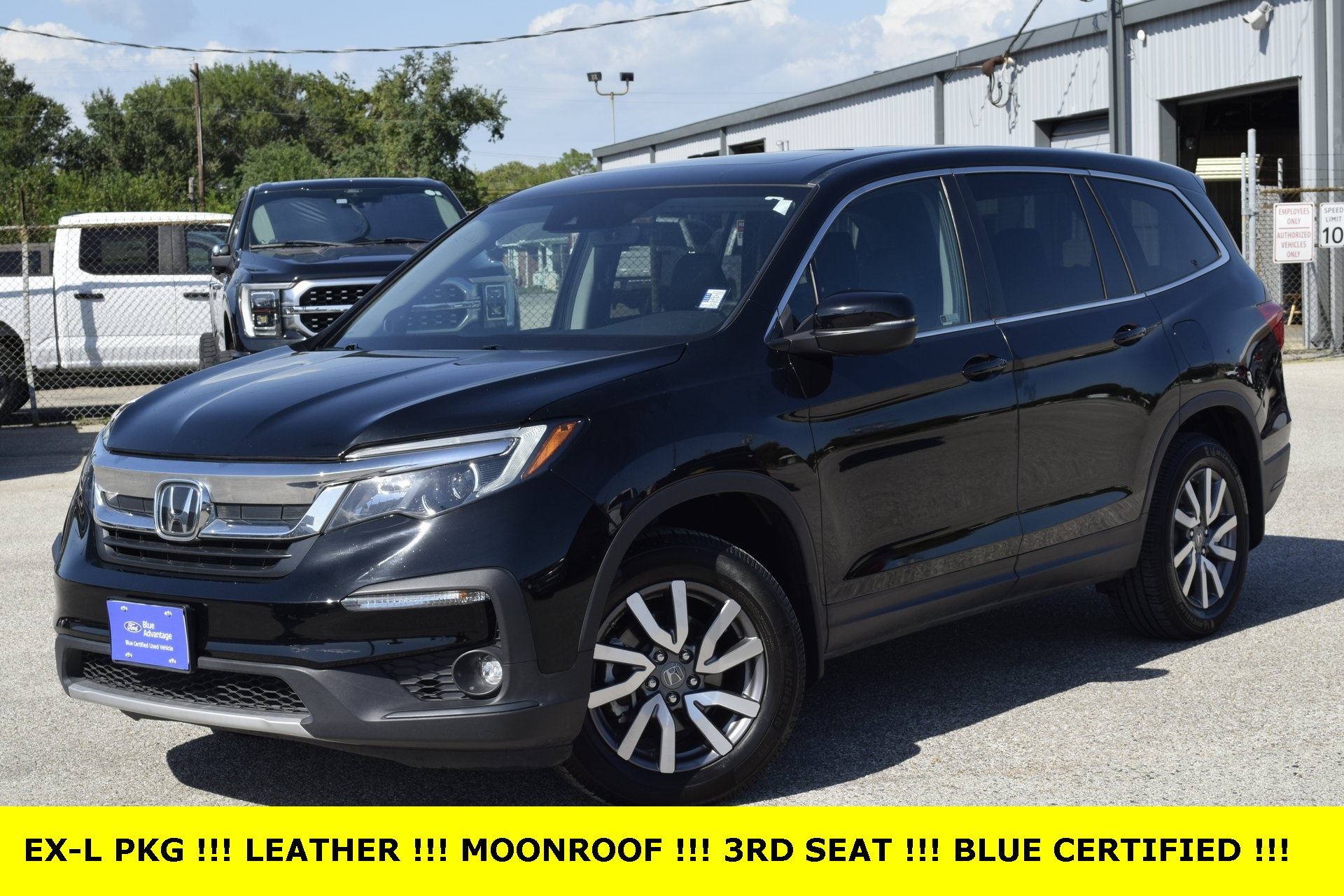 2021 Honda Pilot EX-L Black at Emmons Autoplex