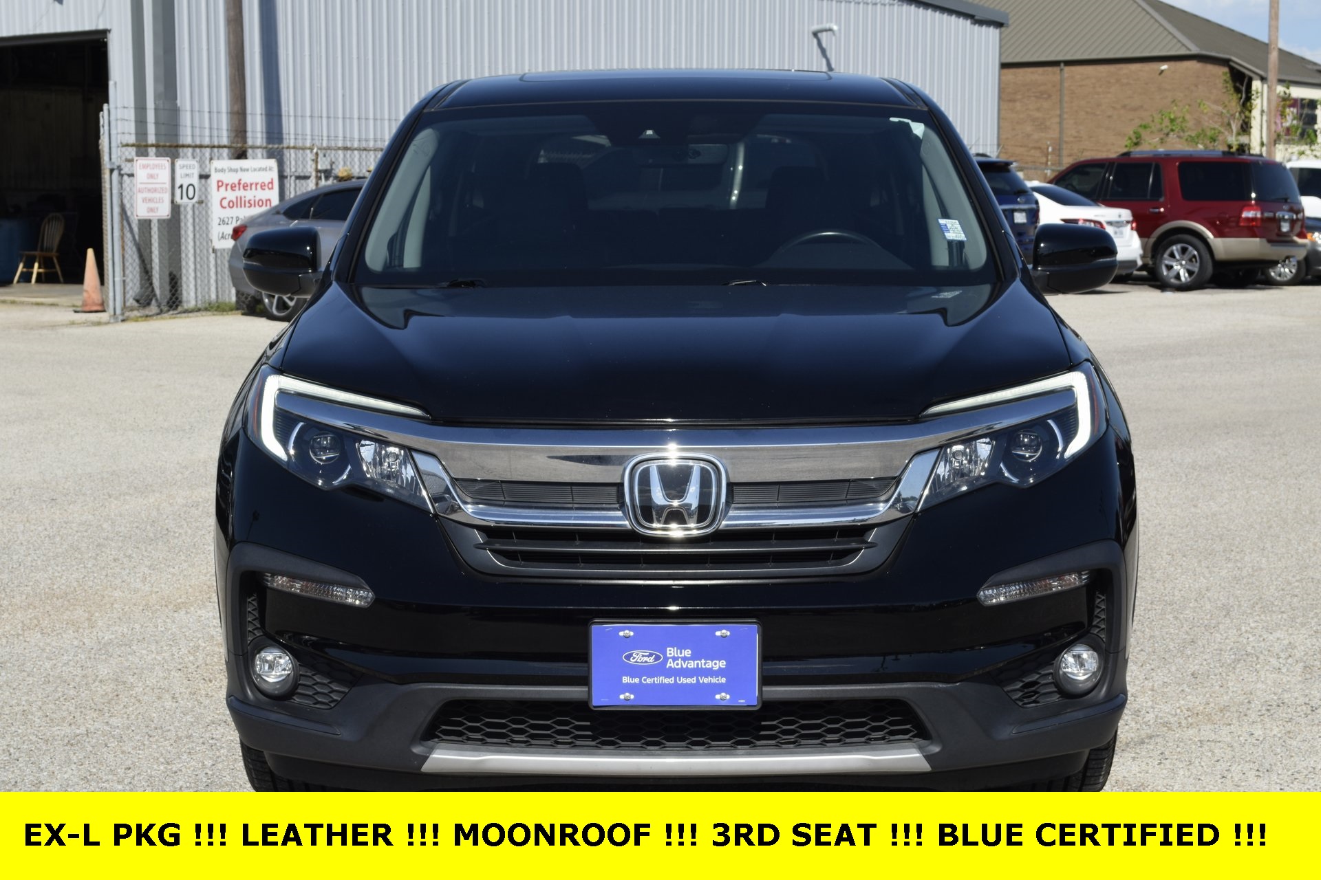 2021 Honda Pilot EX-L Black at Emmons Autoplex