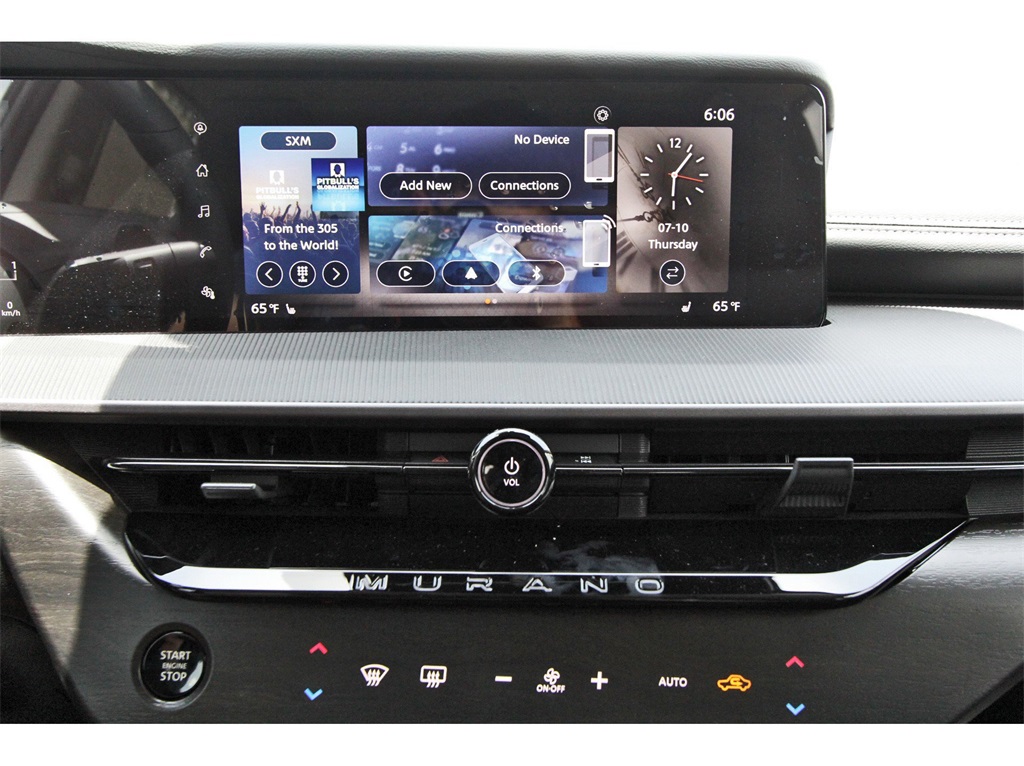 2025 Nissan Murano SV White at Central Houston Nissan