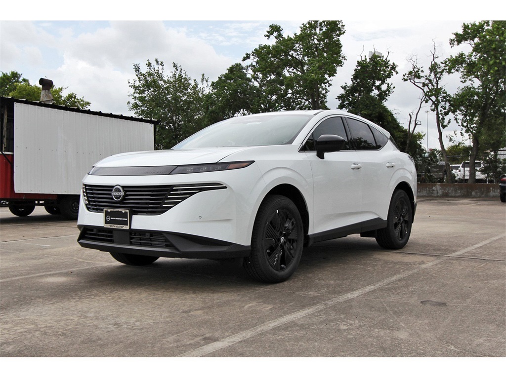 2025 Nissan Murano SV White at Central Houston Nissan