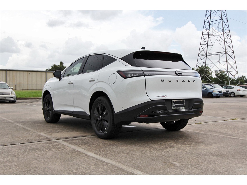 2025 Nissan Murano SV White at Central Houston Nissan