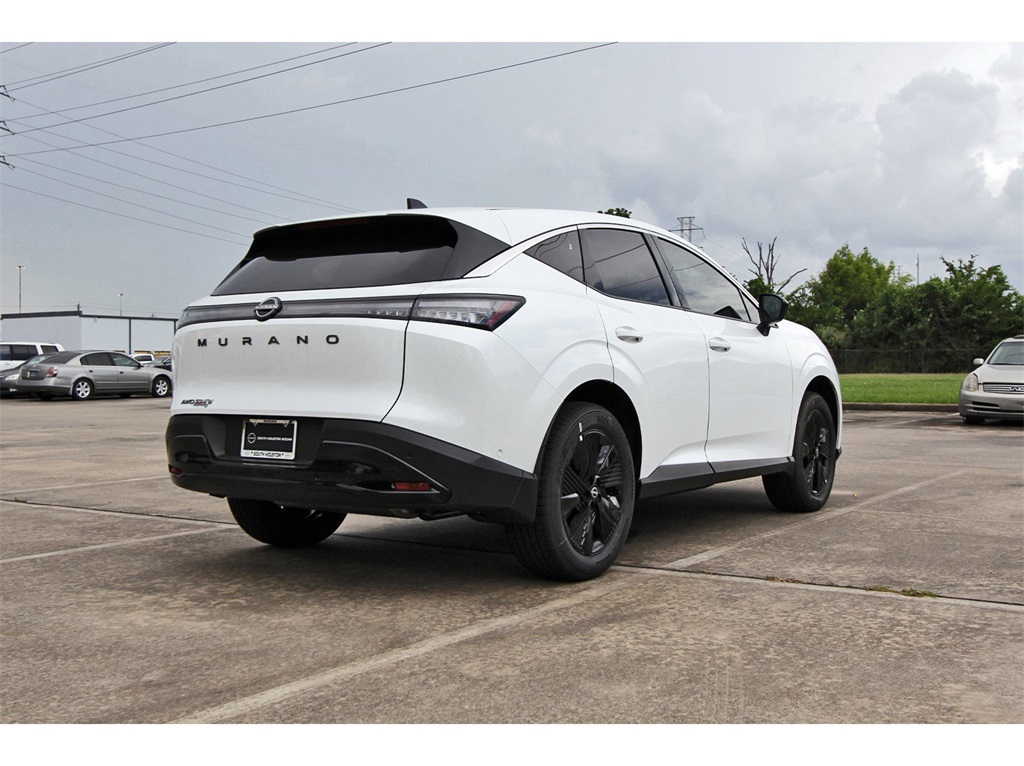 2025 Nissan Murano SV White at Central Houston Nissan