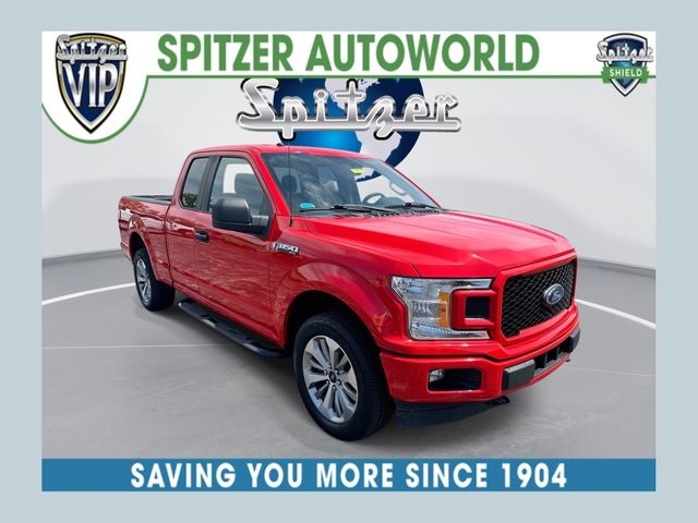 Race Red 2018 Ford F-150 Pickup Truck Four-Wheel Drive Automatic