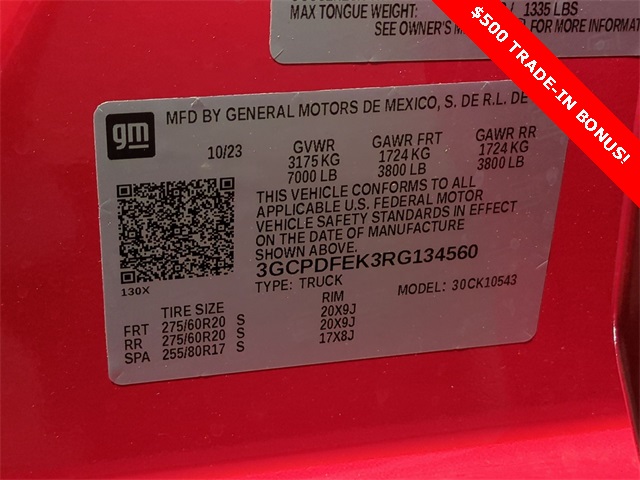 2024 Chevrolet Silverado 1500 LT Trail Boss for sale at PATRIOT CHEVROLET OF LIMERICK