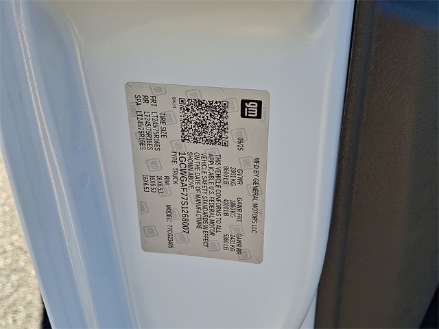 2025 Chevrolet Express 2500 Work Van for sale at PATRIOT CHEVROLET OF WARMINSTER