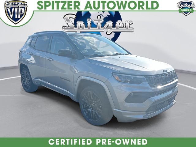 Billet Silver Metallic Clearcoat 2023 Jeep Compass SUV / Crossover Four-Wheel Drive 8-Speed Automatic