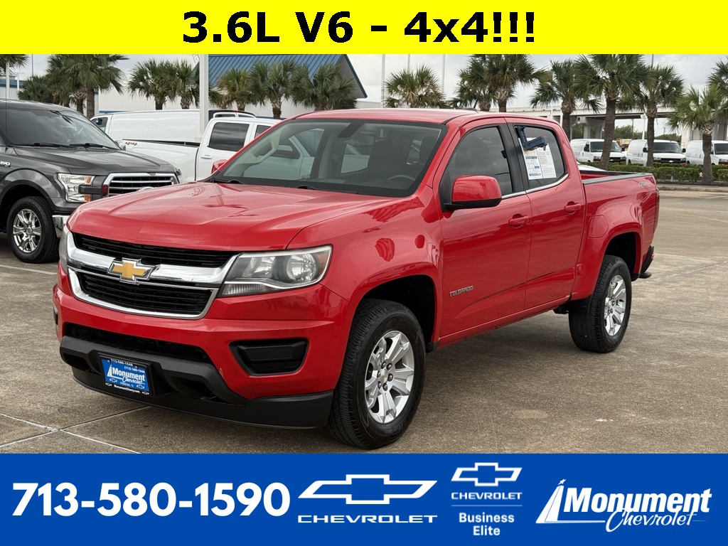 2020 Chevrolet Colorado LT Red at Shottenkirk Kia Fort Bend
