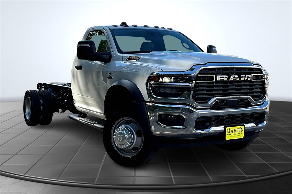 2026 Ram 5500HD Tradesman White at DeMontrond Auto Country